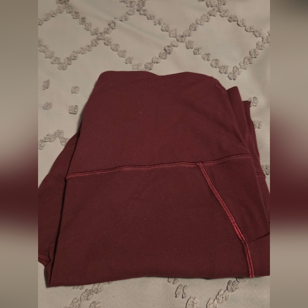 Lululemon Align 25" With Pockets - Garnet - Size 14